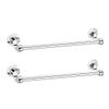 aligarian Steel 24inch Wall Mounted Towel Rod| Towel Hanger| Hanger Stand| Rack for Bathroom Accessories(Set of 2) view 1