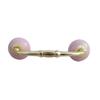 Indian-Shelf 1 Pack Multicolor Unique Drawer Handles Decorative Cabinet Pulls Gold Hardware 6'' Hole to Hole -BH-04 (SCRK-12) view 1