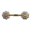 Indian-Shelf 1 Pack Black Unique Drawer Handles Decorative Cabinet Pulls Gold Hardware 6'' Hole to Hole High Quality view 1