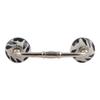 Indian-Shelf 1 Pack Black Kitchen Cabinet Handles for Drawer Pulls Door Dresser Silver Hardware 6'' Hole to Hole Luxurious view 1
