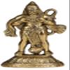 Trendy Crafts Handmade Metal Hanuman Murti Statue Idol for Home, Office Decor, Gift & Puja (7 X 4 X 1.5 inches, Gold) view 1