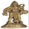 Trendy Crafts Handmade Metal Hanuman Murti Statue Idol for Home, Office Decor, Gift & Puja (7 X 4 X 1.5 inches, Gold) view 2