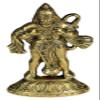 Trendy Crafts Handmade Metal Hanuman Murti Statue Idol for Home, Office Decor, Gift & Puja (7 X 4 X 1.5 inches, Gold) view 3