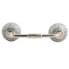 Indian-Shelf 1 Pack Turquoise Kitchen Cabinet Handles for Drawer Pulls Door Dresser Silver Hardware 6'' Hole to Hole -BH-519-CRACK-119 view 1