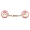 Indian-Shelf 1 Pack Lavender Kitchen Cabinet Handles for Drawer Pulls Door Dresser Silver Hardware 6'' Hole to Hole -BH-562-SCRK-89 view 1