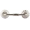Indian-Shelf 1 Pack White Kitchen Cabinet Handles for Drawer Pulls Door Dresser Silver Hardware 6'' Hole to Hole -BH-551-CK-1573 view 1