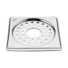 LIPKA Eon Square with Plain Jali Floor Drain |Premium Stainless Steel |6 x 6 Inches| with Hole| view 1