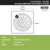 LIPKA Eon Square with Classic Jali Floor Drain |Premium Stainless Steel |6 x 6 Inches| with Hinge| view 2