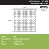 LIPKA Palo Grating Floor Drain |Premium Stainless Steel|5 x 5 Inches| view 2