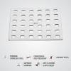 LIPKA Palo Grating Floor Drain |Premium Stainless Steel|5 x 5 Inches| view 4