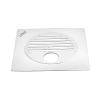 LIPKA Eon Square Flat Cut with Golden Classic Jali Floor Drain |Premium Stainless Steel |6 x 6 Inches| with Hole| view 1