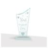 Paper Plane Design Valentines Day Gift for Your Loved One, Crystal Mementos and Trophy Boyfriend (Best Boyfriend) view 1