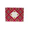 Flute Cubes Presents Beautiful Chunri Print with Yellow Designer Gift Paper Bag (Size- 17 inch x 13 inch x 5 inch) Pack of 10, Multi-Color view 2