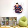 DivineDesigns Messi Celebration Sticker | Wall Sticker for Living Room/Bedroom/Office and All Decorative Stickers view 2