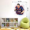 DivineDesigns Messi Celebration Sticker | Wall Sticker for Living Room/Bedroom/Office and All Decorative Stickers view 3