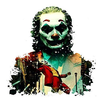 DivineDesigns Joker Power Sticker | Wall Sticker for Living Room/Bedroom/Office and All Decorative Stickers