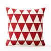 ELEMENTARY - basics redefined Fine Polyester Red, Black and White Decorative Throw Pillows/Cushion Covers Set of 5 (12x12 inches) view 4