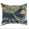Ravaiyaa - Attitude is everything Kantha Pillow Cover Cotton Pillow Cushion Case Bed Sofa Decor 12" x 20" Inch (Teal Green) view 3