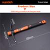 Harden 400 grams Garden Agriculture Mini Pick Mattock tool with 38cm Ergonomic Fiberglass Handle - Forged Fine Grain Steel Head - 590604 view 2