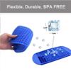 Toriox Silicone 160 Small Ice Maker Tiny Ice Cube Trays Chocolate Mold Mould Maker for Kitchen Bar Party Drinks - Random Color view 3