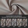 Encasa XO Throw Pillow Covers 16x16 in Set of 2 Beige | No Inserts | Cotton Pillow Covers for Living Room, Bed, Sofa, Couch | Decorative Cushion Covers with Improved Zipper view 2