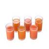 Urmila Plastic Polycarbonate Small Squat Drinking Glasses for Water Juice for Dining Table Home Kitchen Party Restaurant 100 ml Set of 24 Transparent view 3