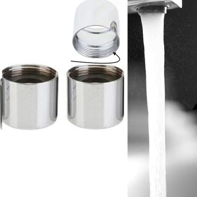 Swastik High Pressure Female Water Aerator Taps with Steel Cups - Pack of 10 Pcs Free 1 Leak Proof Teflon Tape 1 Rubber Washer