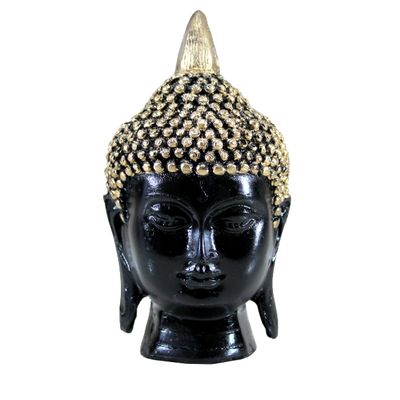 eSplanade 5" Buddha Face Showpiece | Buddha Head | Home Decor | Idol | Statue | Figurine | Murti | Tibetan Buddhist Statue