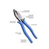 Multi Hand Tool Kit 9 Pc. -9 pcs Set of Double Open End (D.O.E) spanners with Hanging Tray, Combination Plier 8" Hand Tool Kit (9 Tools) view 4