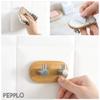 pepplo Self Adhesive Hooks Towel Holder, Wall Mount Hook for Bathroom Home Kitchen Bedroom Coats Hats Keys Stick Hook Hanger - 1PCS(B - Double Hook) view 3