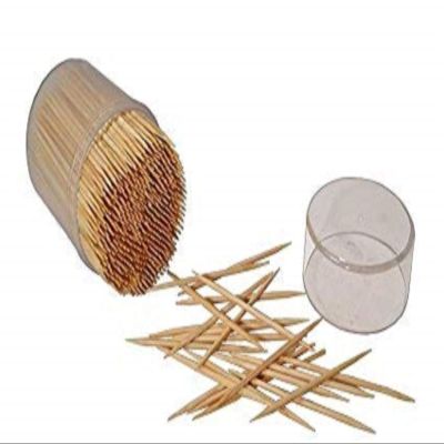 KRUM Wooden Toothpicks|Toothpicks|Table Tooth Picks| Bamboo Wooden Toothpick Sticks|Toothpick Sticks|Wooden Toothpicks Stick|Bamboo Toothpicks Stick 2500 Sticks(Pack Of 10)
