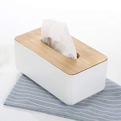 Swabs Wood Kitchen Roll Dispenser Bathroom Toilet Paper Holder Tissue Paper Dispenser | Paper Dispenser Toilet Paper Holder Wall Mounted Tissue Paper Dispenser