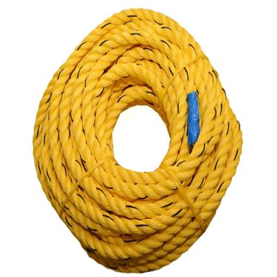 ENGARC Polymore Virgin and Certified ISO Company Braided Twisted Cord Twine Rope String (10meter to 45meter, Yellow)