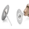DIY Crafts Pack of 2 Pcs,35mm, 35mm Silver Colour Multi Utility, 35mm Diamonte Cutting Discs Drill Bit Shank for Rotary Tool Bl(Pack of 2 Pcs,35mm, 35mm Silver Colour Multi Utility) view 3