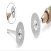DIY Crafts Pack of 2 Pcs,35mm, 35mm Silver Colour Multi Utility, 35mm Diamonte Cutting Discs Drill Bit Shank for Rotary Tool Bl(Pack of 2 Pcs,35mm, 35mm Silver Colour Multi Utility) view 4