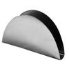 Dynore Stainless Steel Set of 6 Half Moon Napkin/Tissue Holder view 2