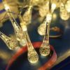 TECHNO E-TAIL 20 LED Waterdrop Decorative String Lights, Diwali Christmas Fairy Lights for Home Decoration (Warm White) view 2