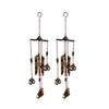Ryme Vastu/Feng Shui Om Wind Chimes Bamboo for Home Good Luck (Pack of 2) view 1