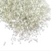 Kwizy Glass Bugle Tube Seed Beads Nulki 18000 Pieces for Jewellery Craft DIY Bracelet Earrings Necklaces Anklets Beading Sewing Embroidery Making Purpose | Size 5MM | Silver Color | 450 Gram view 2