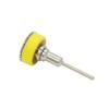 DIY Crafts Pack Of 2 Pcs 1" inch Disc Pad, Silver/Yellow/Black, Hook & Loop, 25mm 1"inch Hook & Loop 1" Disc (Pack Of 2 Pcs 1" inch Disc Pad, Silver/Yellow/Black, Hook & Loop) view 2