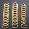 Tia Gold Tone Small D-Ring for Purse Making, Hanging & Decorative Accessories-25Pcs (18mm) view 1