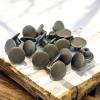 Reena Imported 30 pc Set No-Sew Metal Pattern Tack Snap Jeans Buttons 100% Copper Metal Color (30) view 4