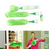 Nirvik Go Dust Electric Feather Spin Home Duster| Green. Electronic Motorized Cleaning Brush Set view 2