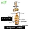 Zap Brass Concealed Stop Cock  1/2 nch Chrome Plated Quarter Turn Tap with Adjustable Wall Flange | Pure Brass Stop Valve for Bathroom Fittings view 3