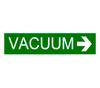 Vacuum Right ARROWsign Board Water Proof singnature Board (Waterproof Sticker) view 1