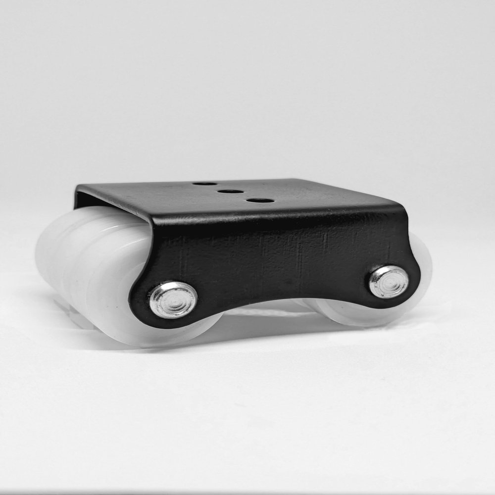 EKTA Enterprises 6-Wheels Roller Moving Castor Wheel (Delrin) 4 Pieces in 1 Box Height 38 mm