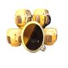 Ja LAGHIMA Jadon Ceramic Tea and Coffee Mugs - Set of 6 Printed Multicolour view 2