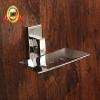 iSTAR Chrome Finish Stainless Steel Square Soap Dish Holder for Bathroom and Kitchen Soap Case (Single)(Pack of 2, Silver) view 4