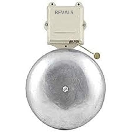 Realon Metal 6 inch School Timer High Volume Gong Bell