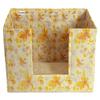 Amazon Brand - Solimo Fabric Saree Stacker cum Multipurpose Wardrobe Organiser, Ivory and Red view 3